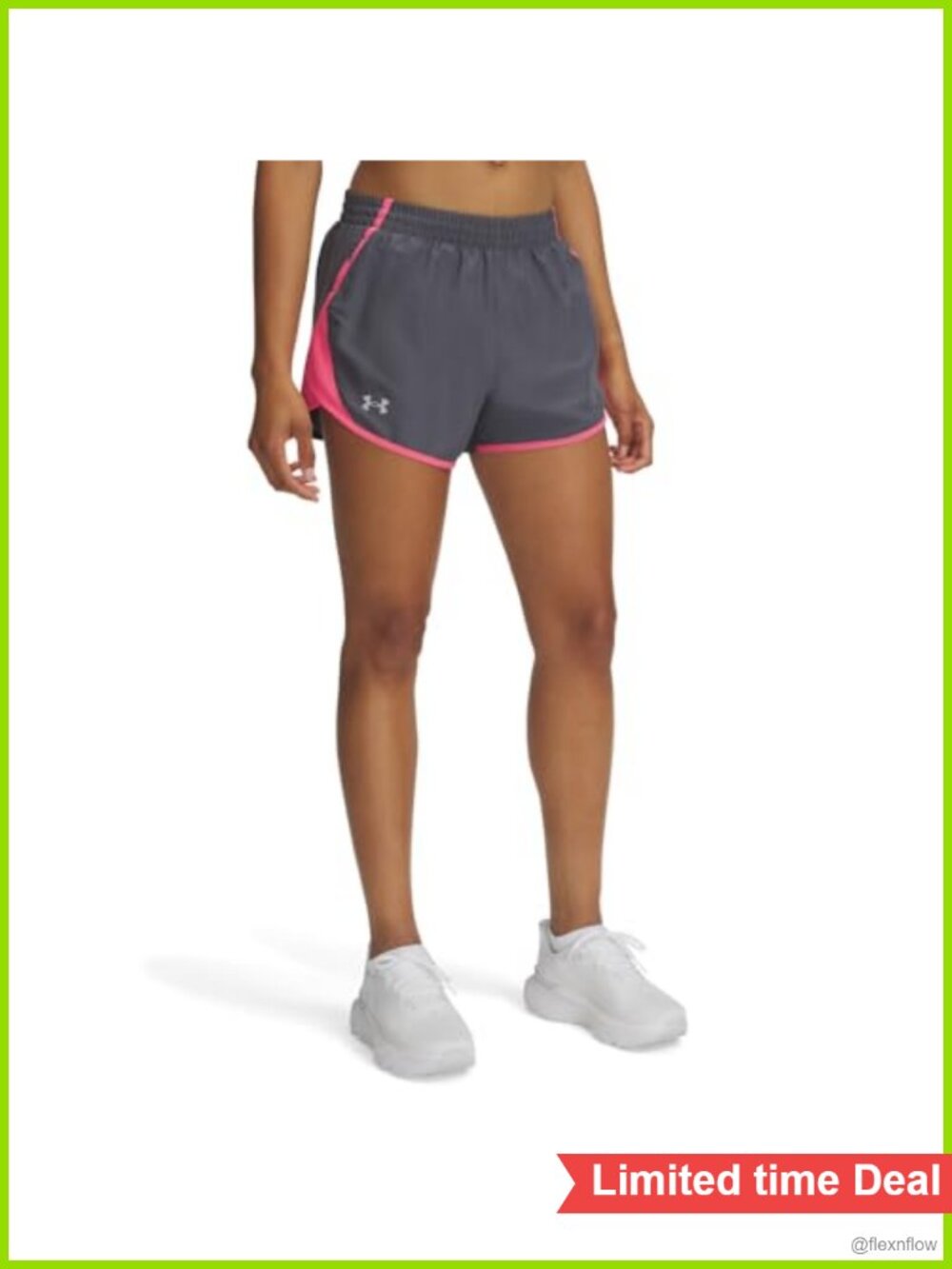 Lightweight Running Shorts with Mesh Panels & Built-in Brief